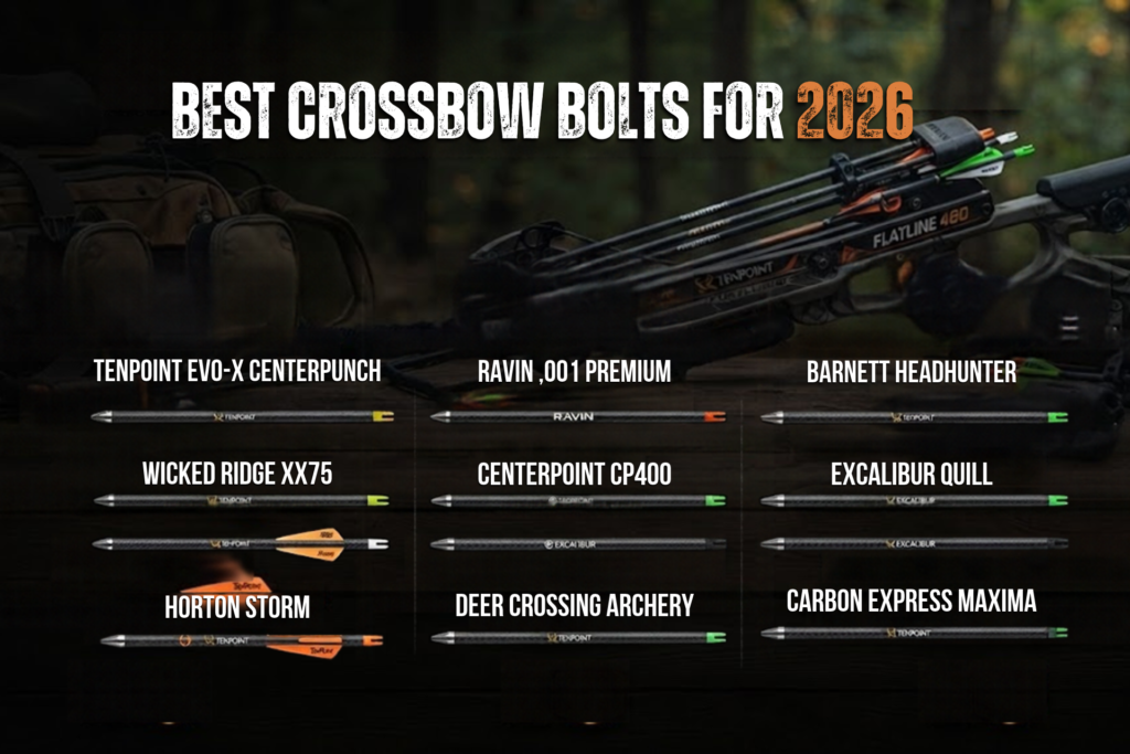 Best Crossbow Bolts for 2026 9 Amazon Picks Sorted by the Crossbow They Fit Best Crossbow Bolt