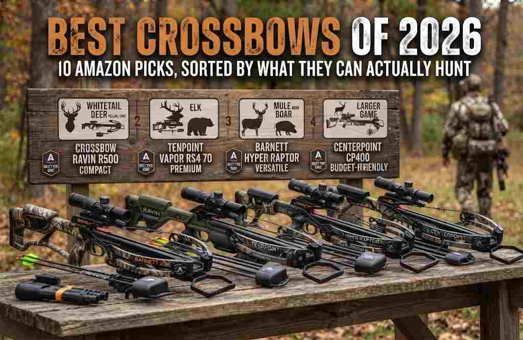 Best Crossbows of 2026 10 Amazon Picks, Sorted by What They Can Actually Hunt Best-Crossbows
