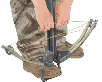 load the crossbow properly