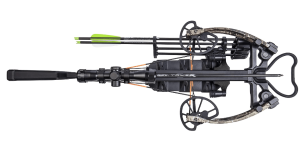 BearX Intense Ready to Shoot Crossbow Package with Scope, Quiver, Bolts, Cocking Rope, and Wax