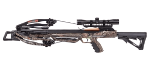 CenterPoint Mercenary Whisper 390 Tactical Adjustable Stock Compound Crossbow Package