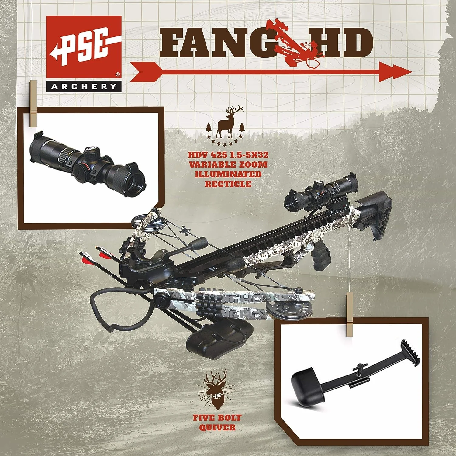 PSE ARCHERY Fang HD Crossbow​