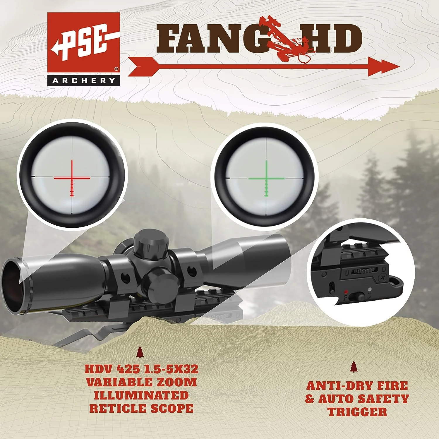 PSE ARCHERY Fang HD Crossbow​